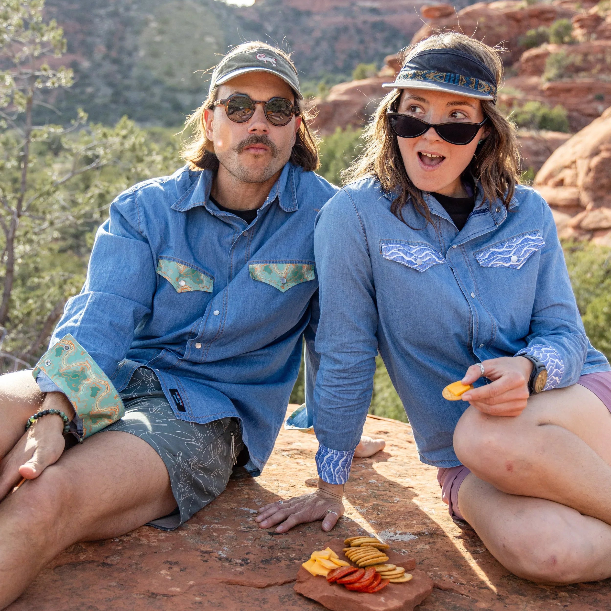 Topo Denim Pearl Snap