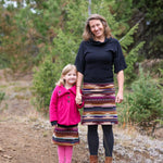Sunset Maroon Kid's FunLuvin' Skirt