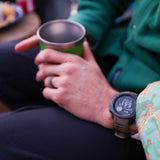 Men's/Relaxed Fit Topo Print Fleece Snap Shirt