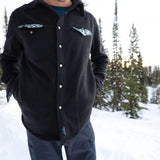 Men's/Relaxed Fit Powder Day Fleece Snap Shirt
