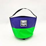 Purple/Green FunLuvin' Collapsible Bucket Bag