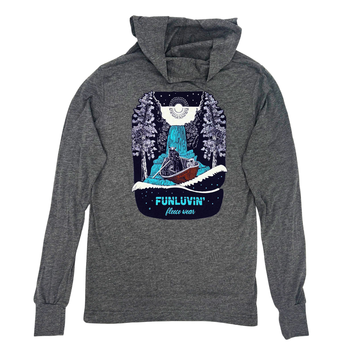 Grey FunLuvin' Sun Hoodie by Ellē Olsztyn - Limited Edition