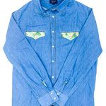 Topo Denim Pearl Snap