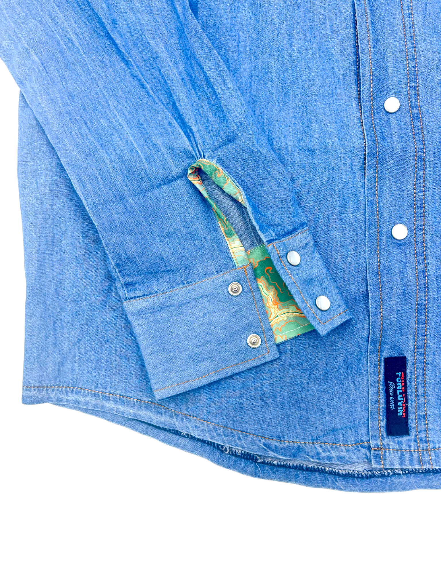 Topo Denim Pearl Snap