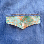 Topo Denim Pearl Snap