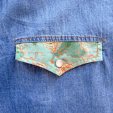 Topo Denim Pearl Snap