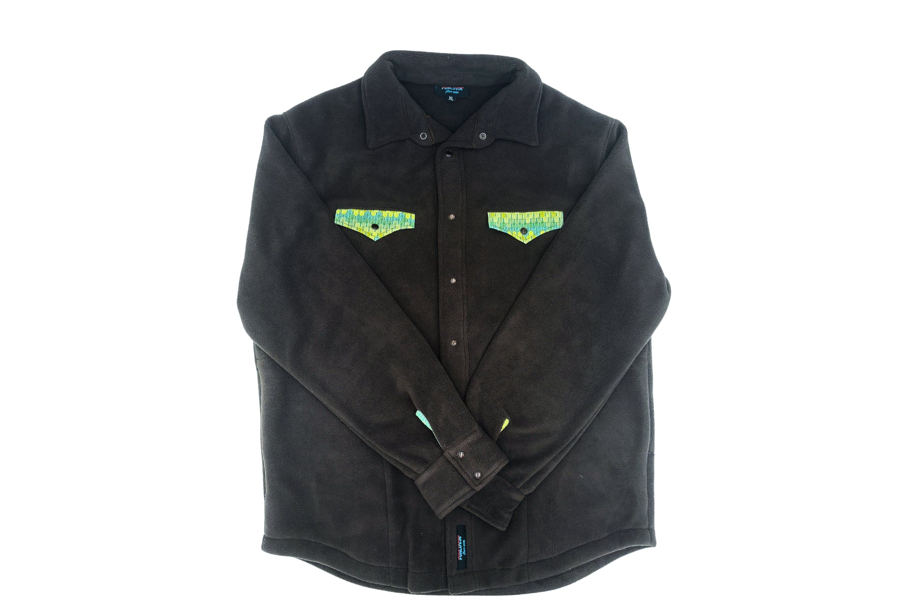 Men's/Relaxed Fit Gone Fishin' Fleece Pearl Snap Shirt