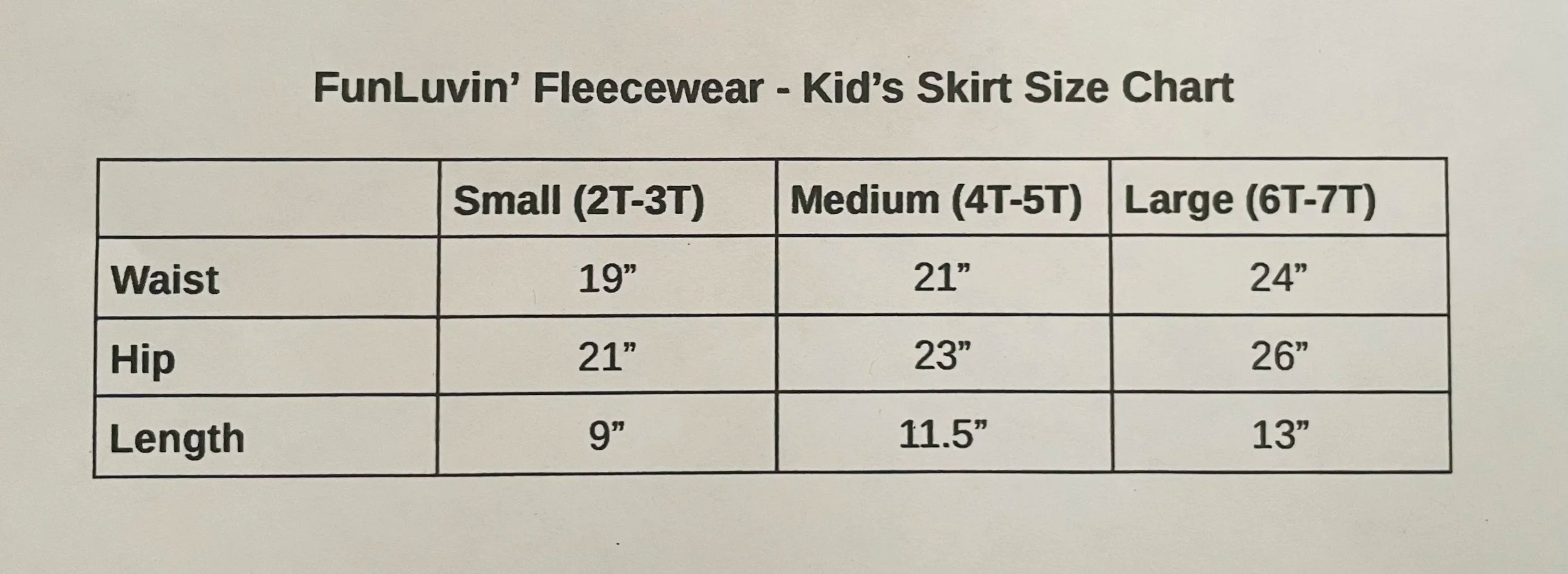 Medallion Kid's FunLuvin' Skirt