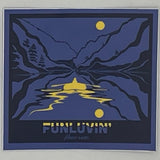 FunLuvin' Fleecewear Sticker (Blue)