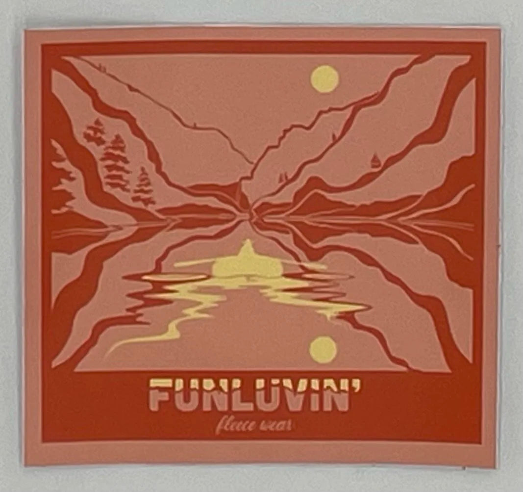 FunLuvin' Sticker (Coral)
