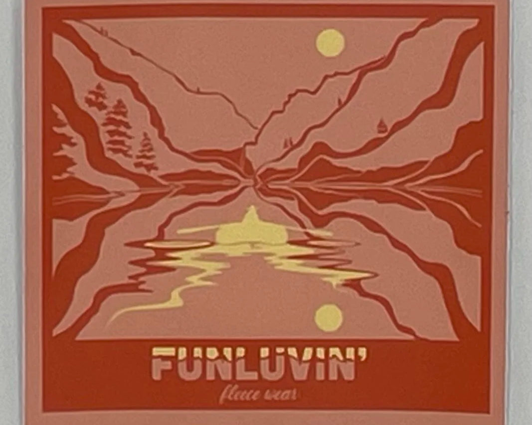 FunLuvin' Sticker (Coral)