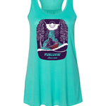 Teal FunLuvin' Tank Top by Ellē Olsztyn