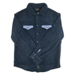 Men's/Relaxed Fit Wave Train Fleece Pearl Snap Shirt