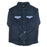 Men's/Relaxed Fit Wave Train Fleece Pearl Snap Shirt