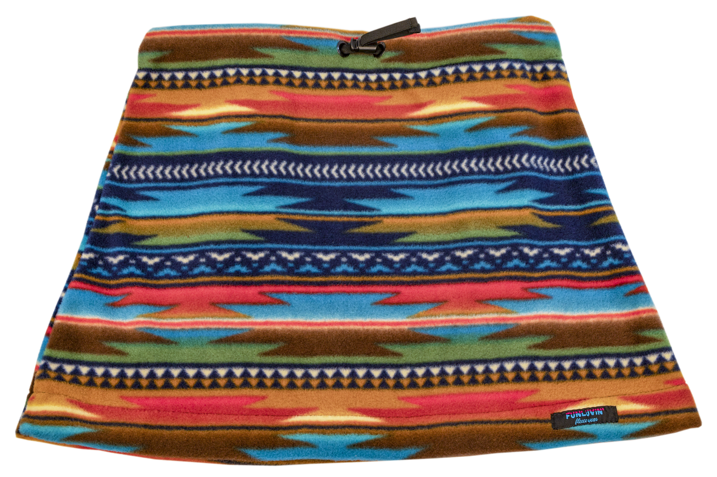 Blue Aztec FunLuvin' Skirt